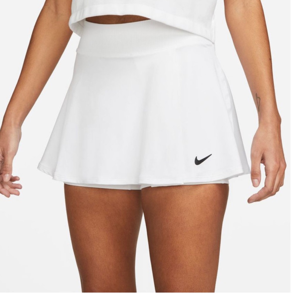 nike white tennis skirt